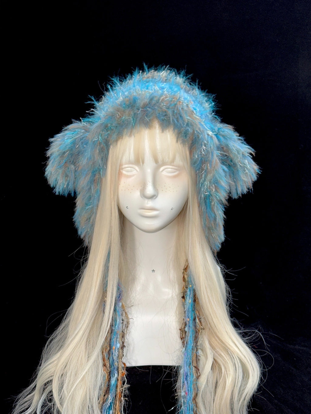 Blue Little Lamb Hood