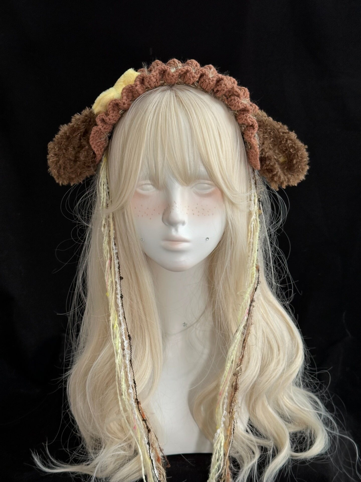 Lamb Headband – Handmade Crochet Kawaii Hair Accessory