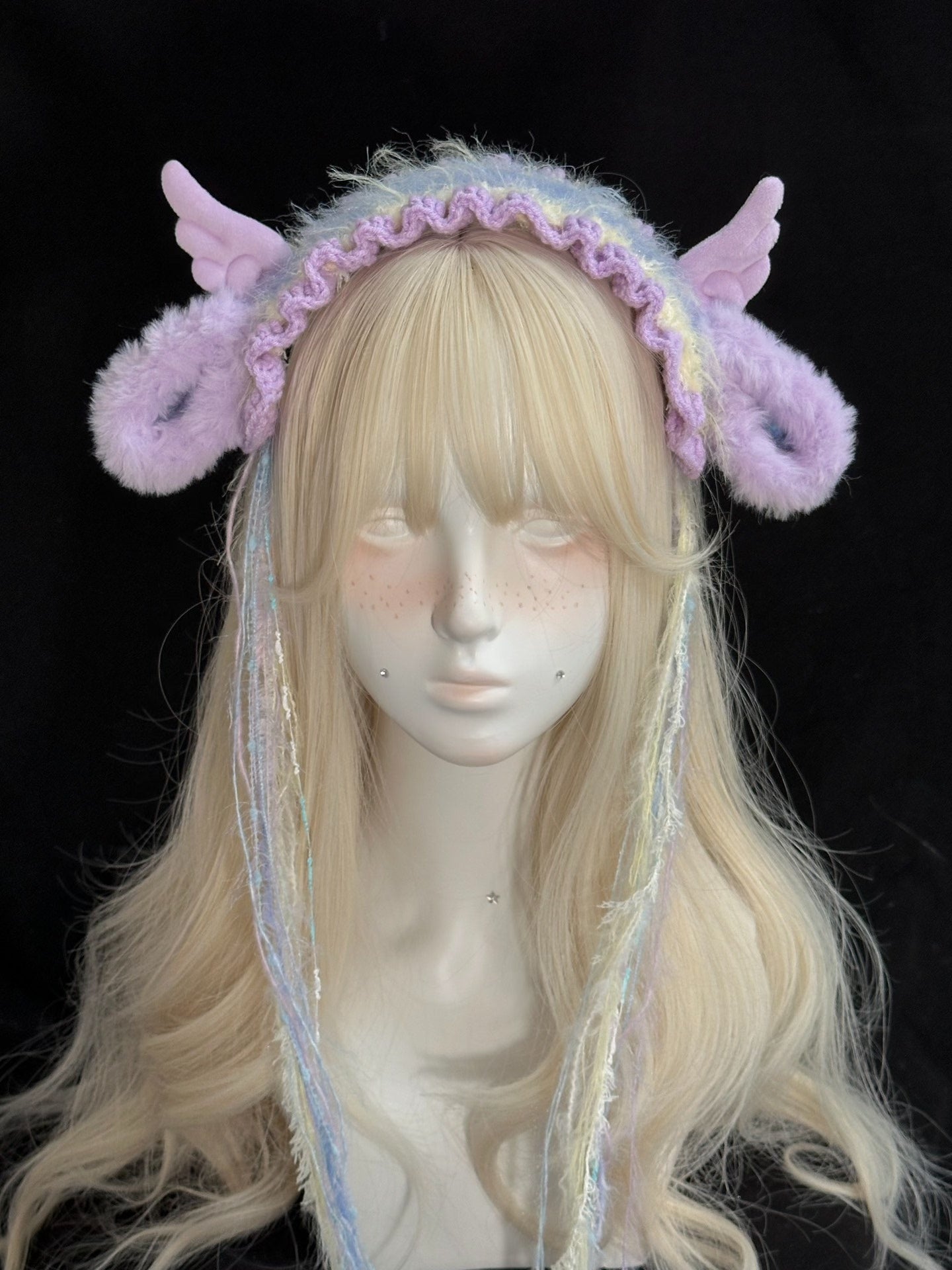 Lamb Headband – Handmade Crochet Kawaii Hair Accessory