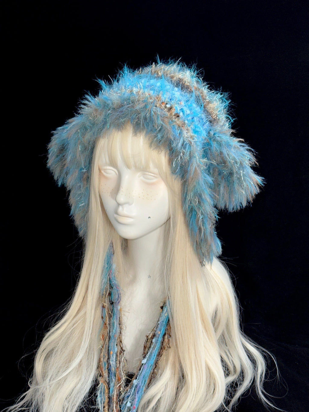 Blue Little Lamb Hood