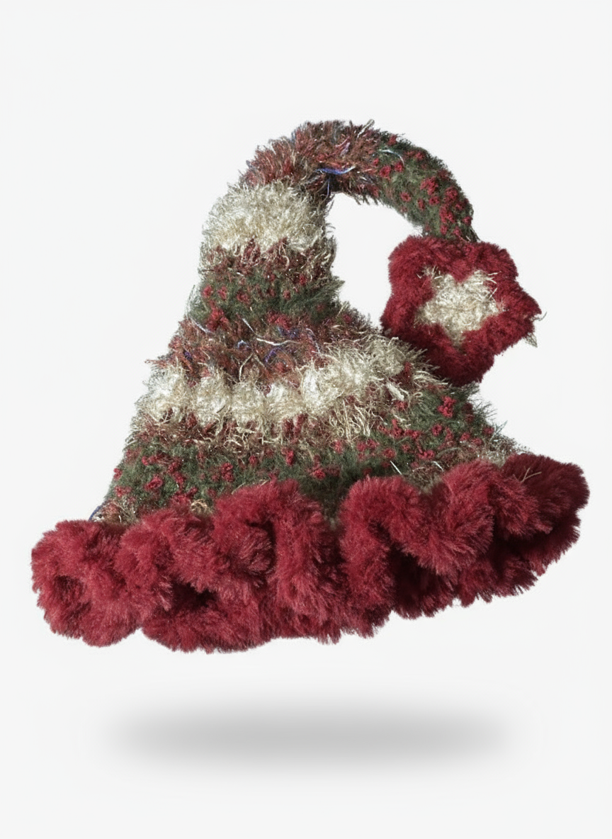 Christmas Star Witch Hat