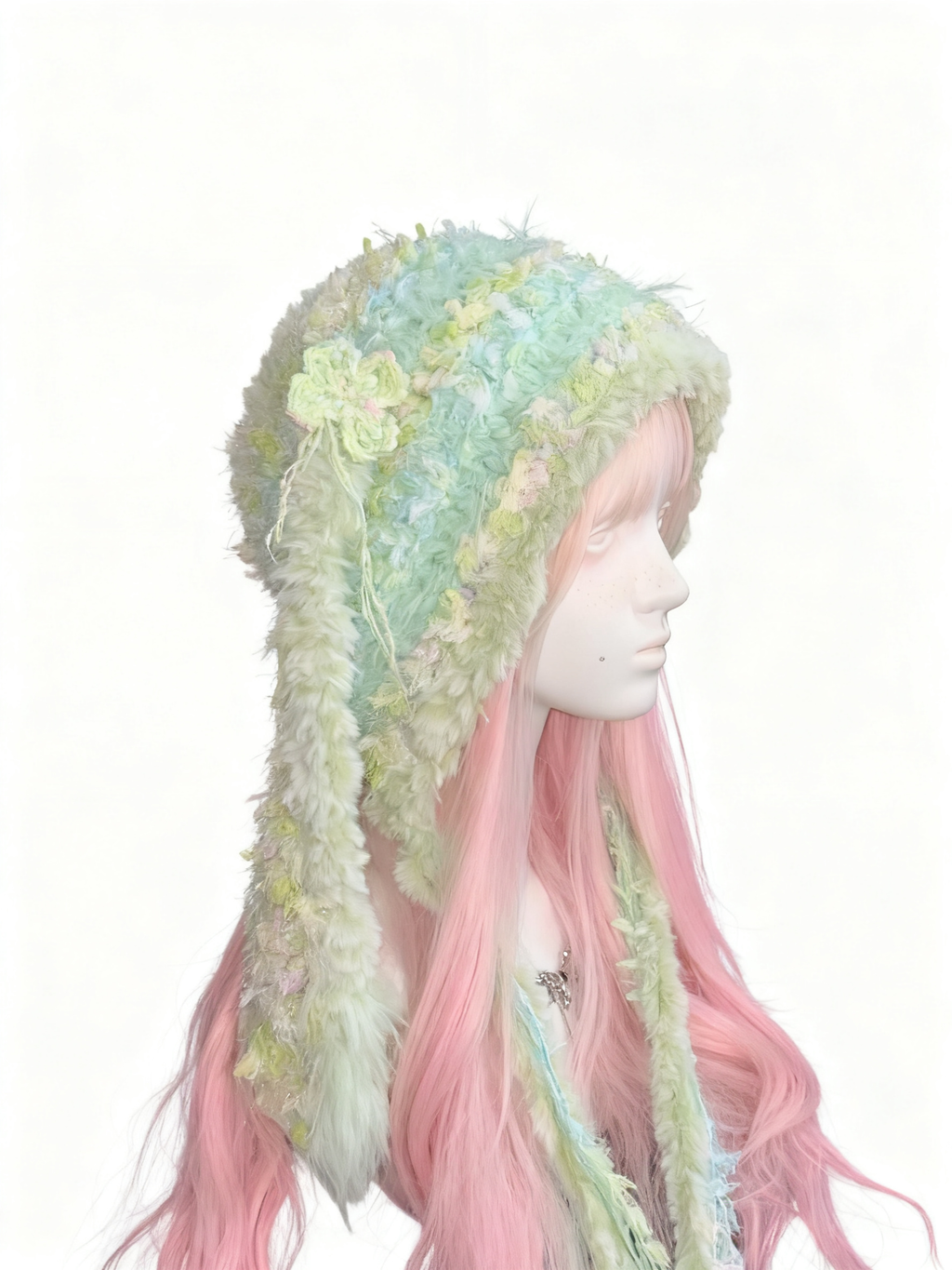 Four-Leaf Clover Bunny Ear Hat